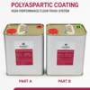 Diseño sin título (7) Polyaspartic Polyurea Resin Kit 1:1 Ratio – Ultra Fast Curing UV Resistant Concrete Floor Coating, Premium Heavy Duty Commercial Grade Floor Resin Kit