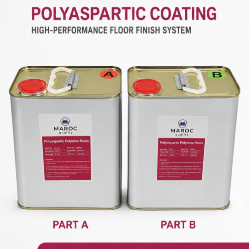 Polyaspartic Polyurea Resin Kit 1:1 Ratio – Ultra Fast Curing UV Resistant Concrete Floor Coating, Premium Heavy Duty Commercial Grade Floor Resin Kit