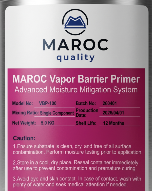 MVB Floor Epoxy Resin Kit 2:1 Ratio – Vapor Barrier Self-Leveling  (3-Piece Kit)